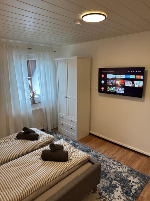 Gemuetliche Wohnung Naehe Alsfeld - Parkplatz Zewnętrze zdjęcie